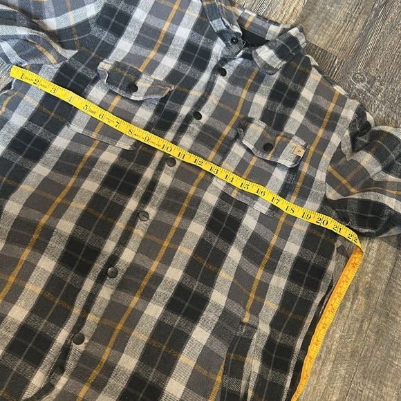 Rip curl Men’s flannel jacket size large - Picture 5 of 9